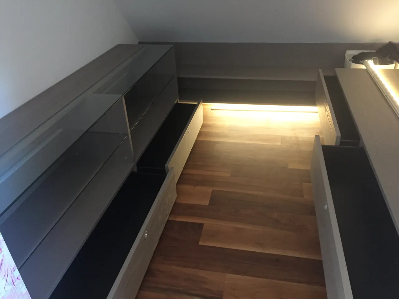 Projekt Bild: Begehbare Garderobe